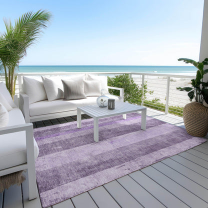 Caelyn Purple Washable Indoor - Outdoor Rug - LOOMLAN - LOOMLAN Rugs - Outdoor Rugs