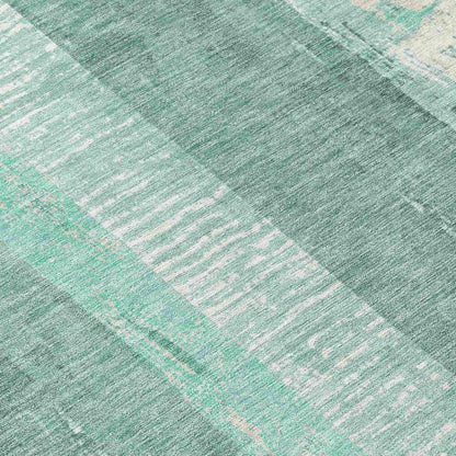 Caelyn Seafoam Washable Indoor - Outdoor Rug - LOOMLAN - LOOMLAN Rugs - Outdoor Rugs