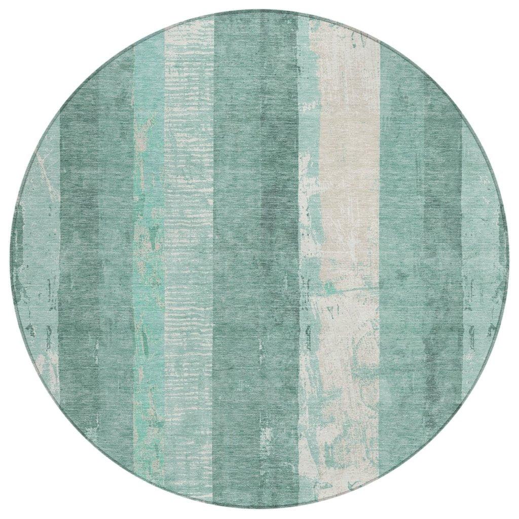 Caelyn Seafoam Washable Indoor - Outdoor Rug - LOOMLAN - LOOMLAN Rugs - Outdoor Rugs