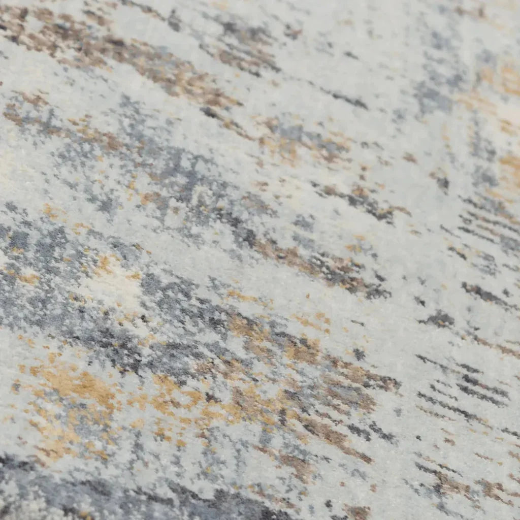 Caer Abstract Blue Large Area Rugs For Living Room - LOOMLAN - LOOMLAN - Area Rugs