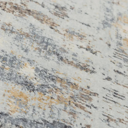 Caer Abstract Blue Large Area Rugs For Living Room - LOOMLAN - LOOMLAN - Area Rugs