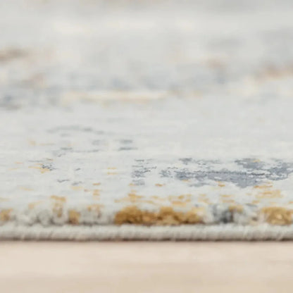 Caer Abstract Blue Large Area Rugs For Living Room - LOOMLAN - LOOMLAN - Area Rugs