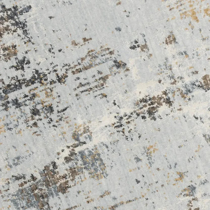 Caer Abstract Blue Large Area Rugs For Living Room - LOOMLAN - LOOMLAN - Area Rugs