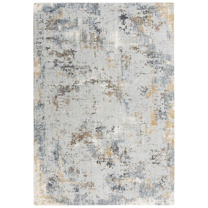 Caer Abstract Blue Large Area Rugs For Living Room - LOOMLAN - LOOMLAN - Area Rugs