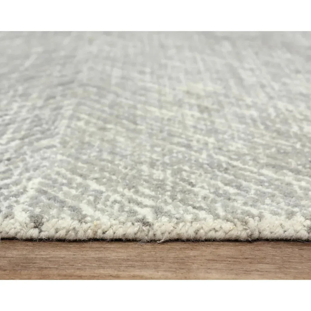 Cafa Chevron Gray Area Rugs For Living Room - LOOMLAN - LOOMLAN - Area Rugs