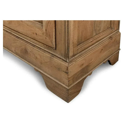 Cafe Au Lait Buffet Driftwood Finish - LOOMLAN - Sarreid - Sideboards