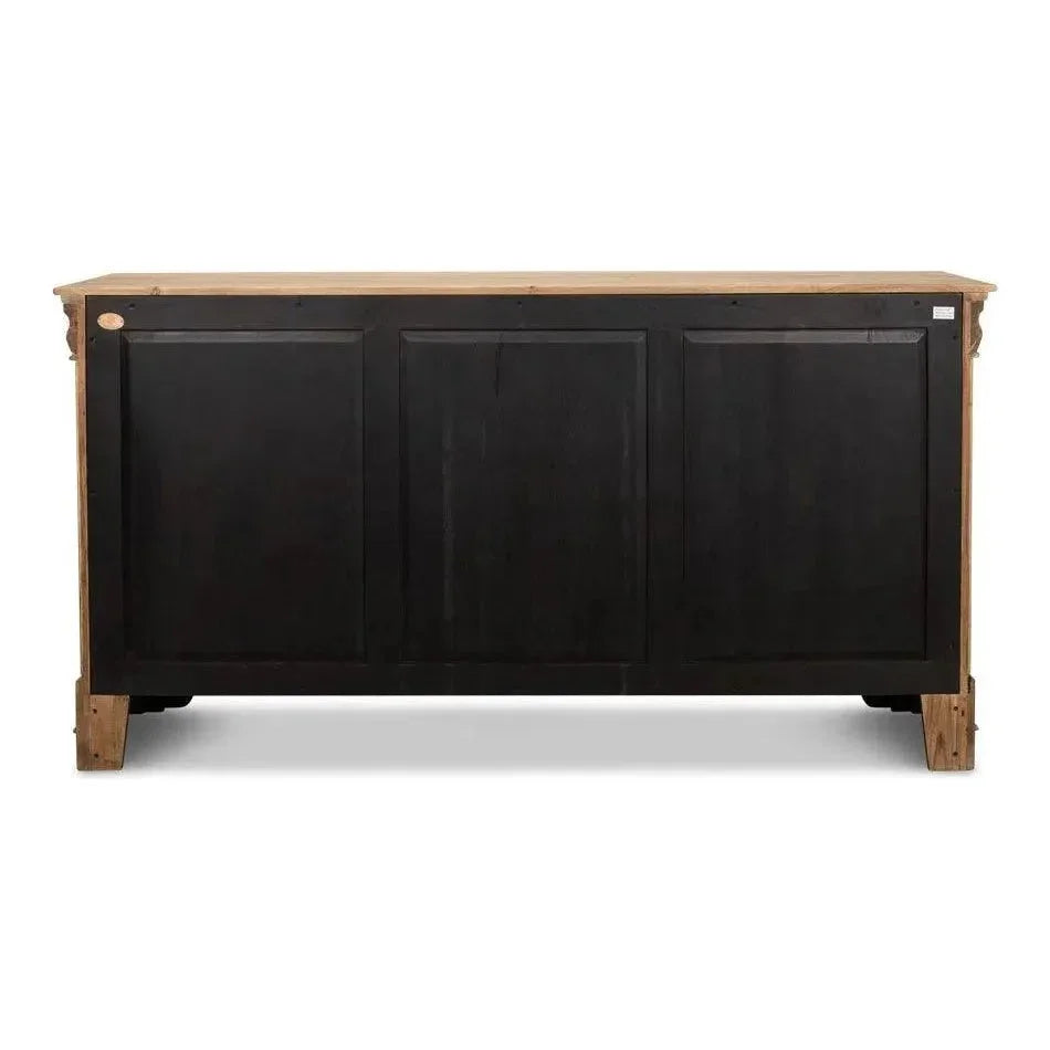Cafe Au Lait Buffet Driftwood Finish - LOOMLAN - Sarreid - Sideboards