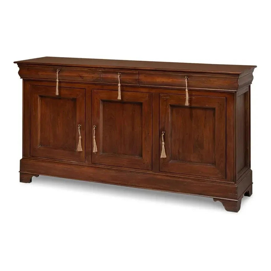 Cafe Au Lait Buffet Walnut - LOOMLAN - Sarreid - Sideboards