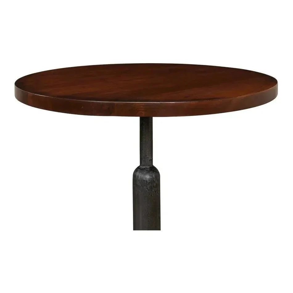 Cafe Round Bistro Table-Dining Tables-Sarreid-LOOMLAN