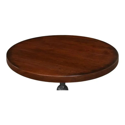Cafe Round Bistro Table-Dining Tables-Sarreid-LOOMLAN