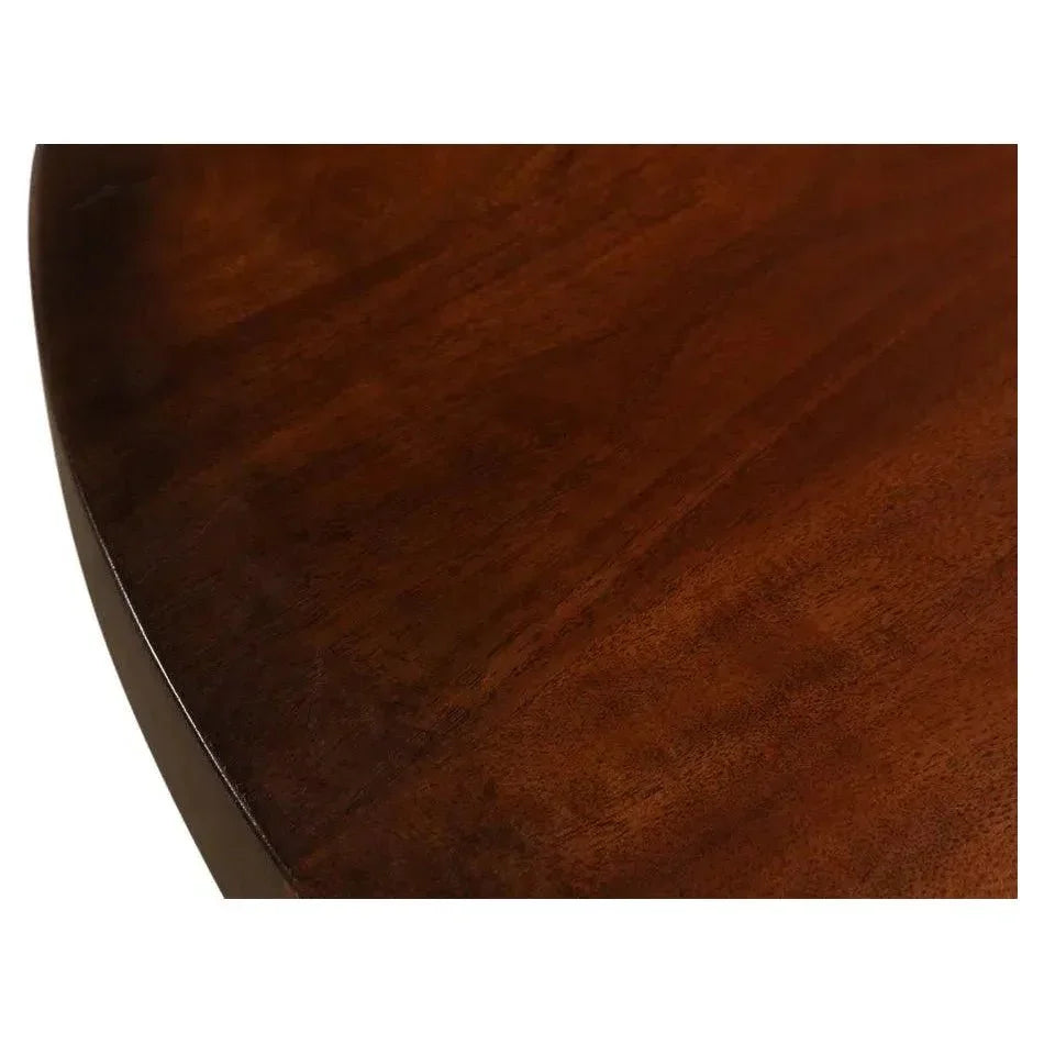 Cafe Round Bistro Table-Dining Tables-Sarreid-LOOMLAN