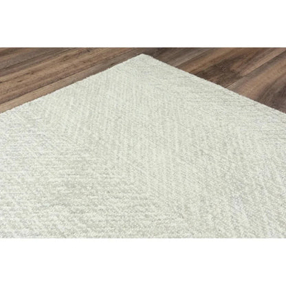 Cafi Chevron Light Gray Area Rugs For Living Room - LOOMLAN - LOOMLAN - Area Rugs