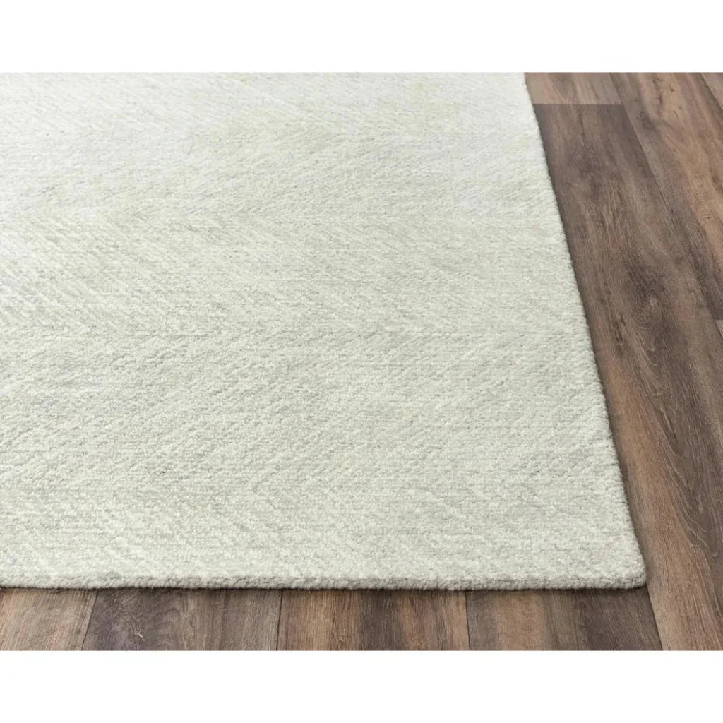 Cafi Chevron Light Gray Area Rugs For Living Room - LOOMLAN - LOOMLAN - Area Rugs
