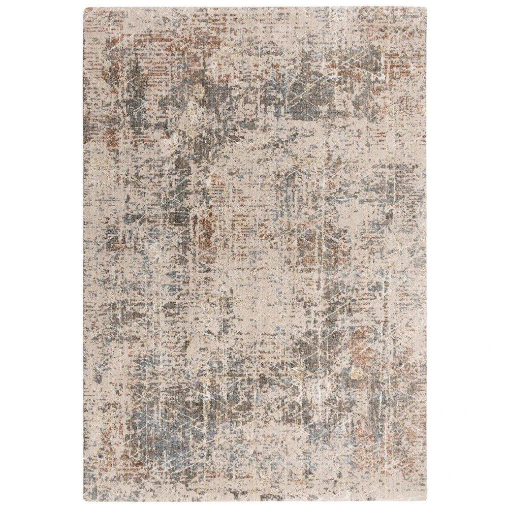 Cage Abstract Beige/ Multi Large Area Rugs - LOOMLAN - LOOMLAN - Area Rugs
