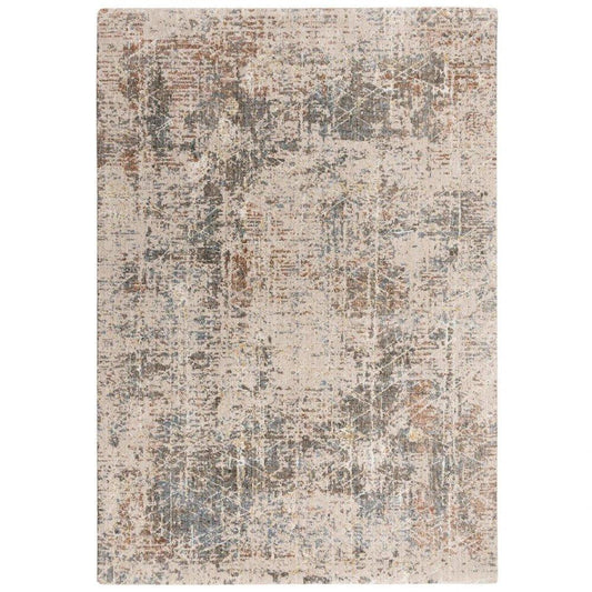 Cage Abstract Beige/ Multi Large Area Rugs - LOOMLAN - LOOMLAN - Area Rugs