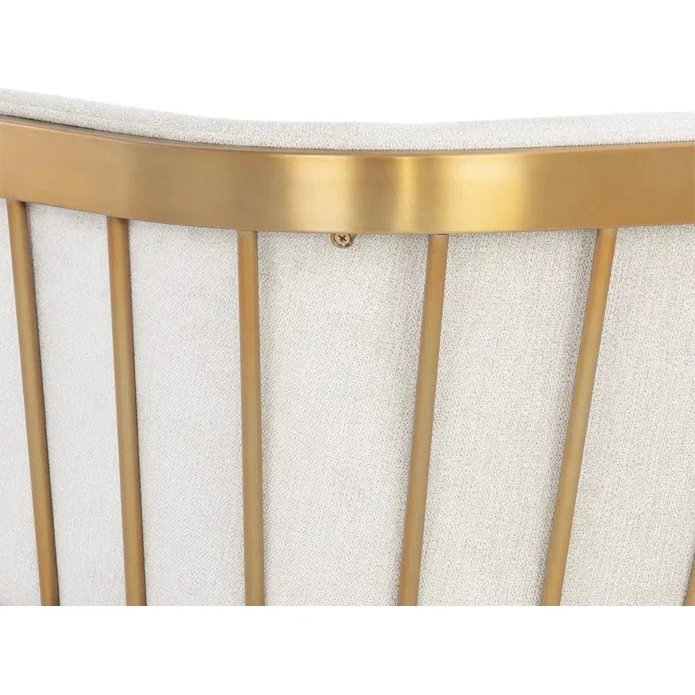 Caily Fabric Dining Armchair - LOOMLAN - SUNPAN - Dining Chairs