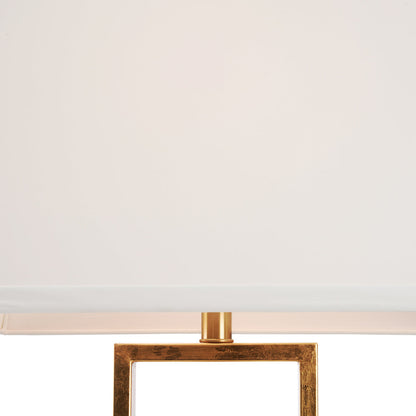 Cain Orchid Metal Golden Table Lamp