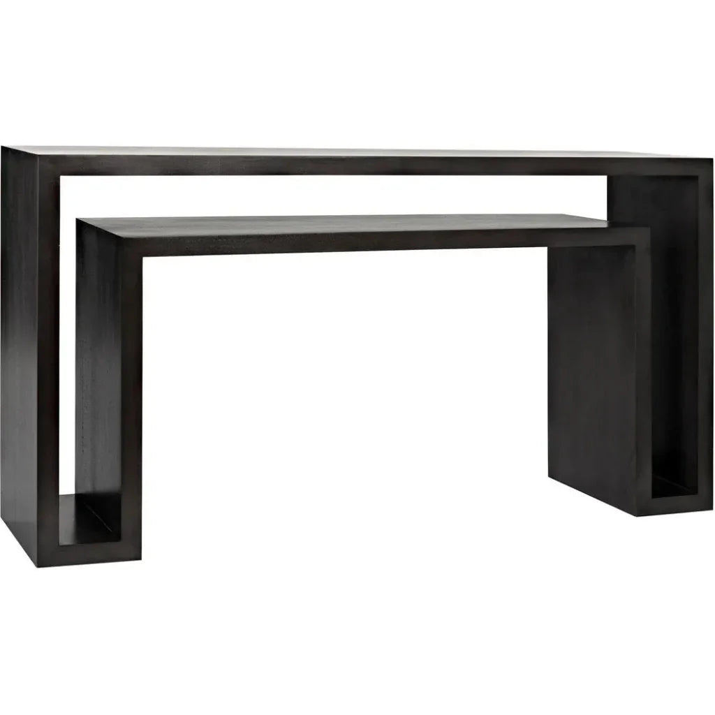 Caine Rectangle Wooden Console Table