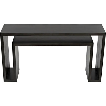 Caine Rectangle Wooden Console Table