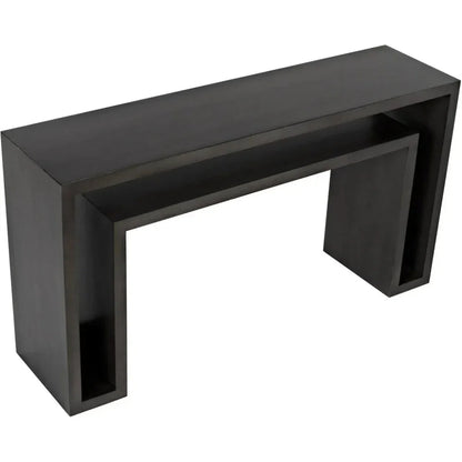 Caine Rectangle Wooden Console Table