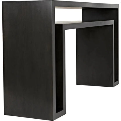 Caine Rectangle Wooden Console Table