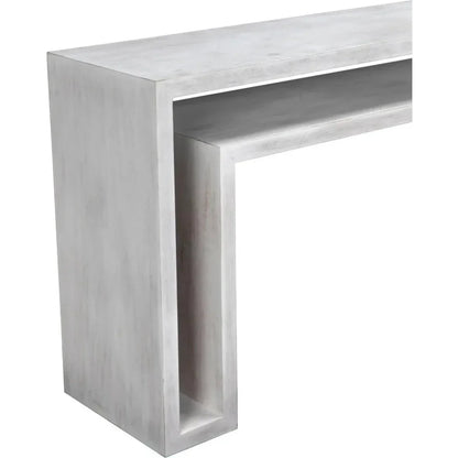 Caine Rectangle Wooden Console Table