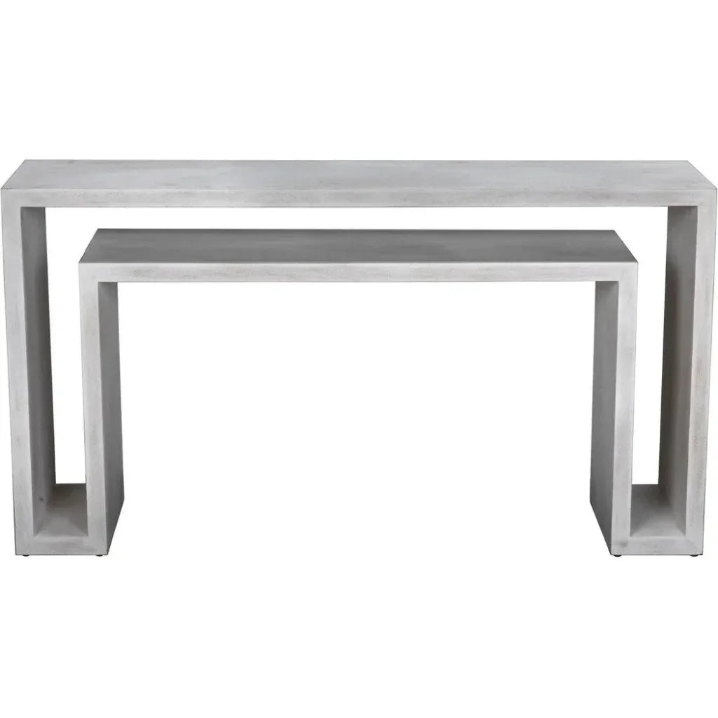 Caine Rectangle Wooden Console Table