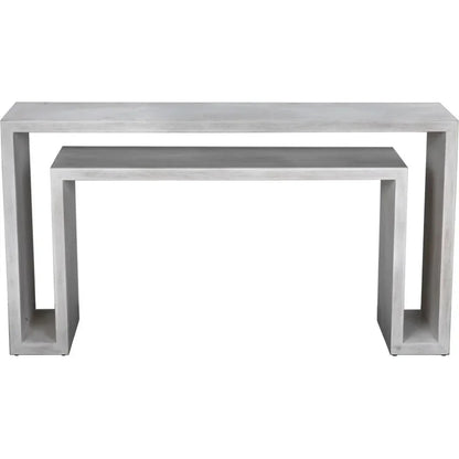 Caine Rectangle Wooden Console Table