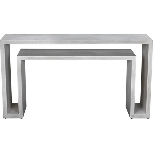 Caine Rectangle Wooden Console Table