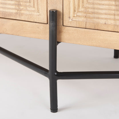 Cairo Four Doors Wood Sideboard