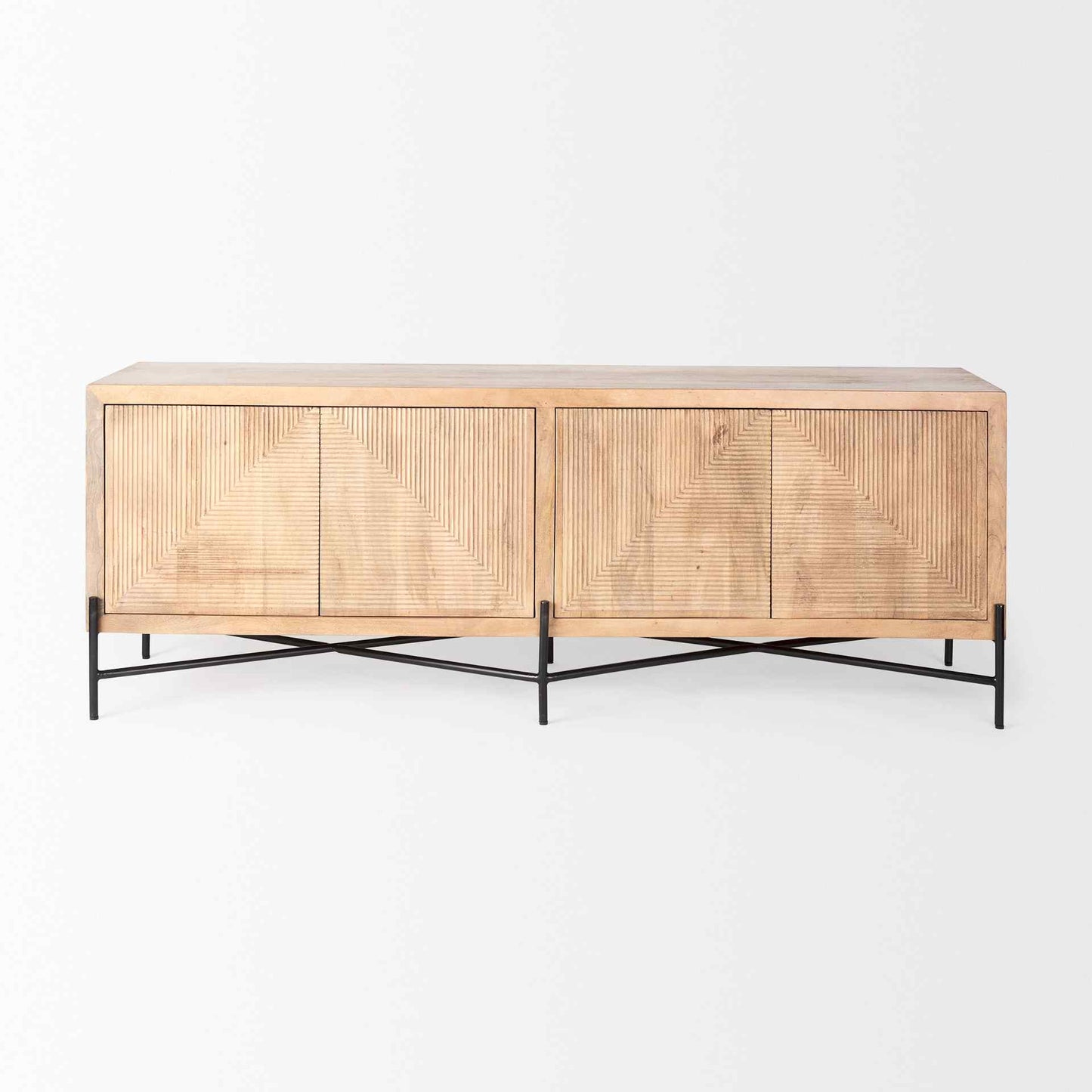 Cairo Four Doors Wood Sideboard