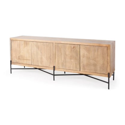 Cairo Four Doors Wood Sideboard