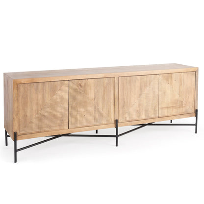Cairo Four Doors Wood Sideboard