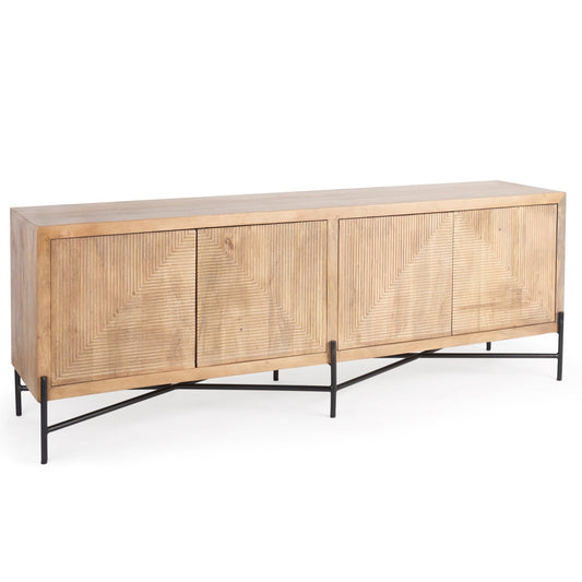 Cairo Four Doors Wood Sideboard