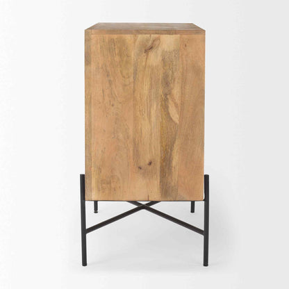 Cairo Two Doors Wood Cabinet