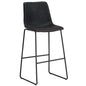 Cal Leather Barstool (Set Of 2) - LOOMLAN - SUNPAN - Bar Stools