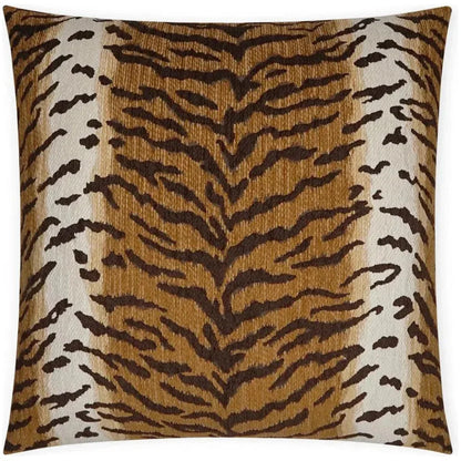 Calabar Animal Taupe Large Throw Pillow Insert - LOOMLAN - D.V. Kap - Throw Pillows