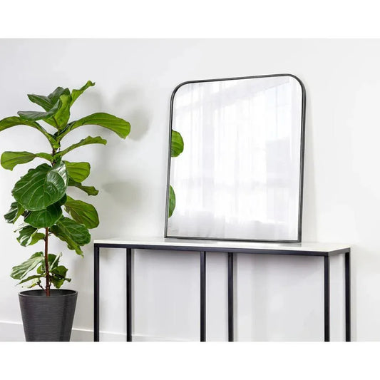 Calabasas Iron Framed Wall Mirror - LOOMLAN - SUNPAN - Wall Mirrors