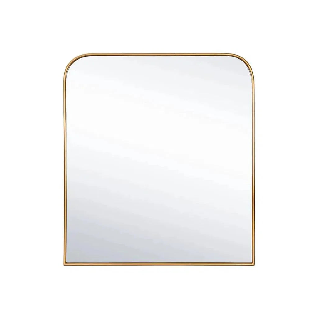Calabasas Iron Framed Wall Mirror - LOOMLAN - SUNPAN - Wall Mirrors