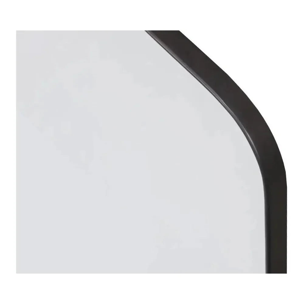 Calabasas Iron Framed Floor Mirror-Floor Mirrors-SUNPAN-LOOMLAN