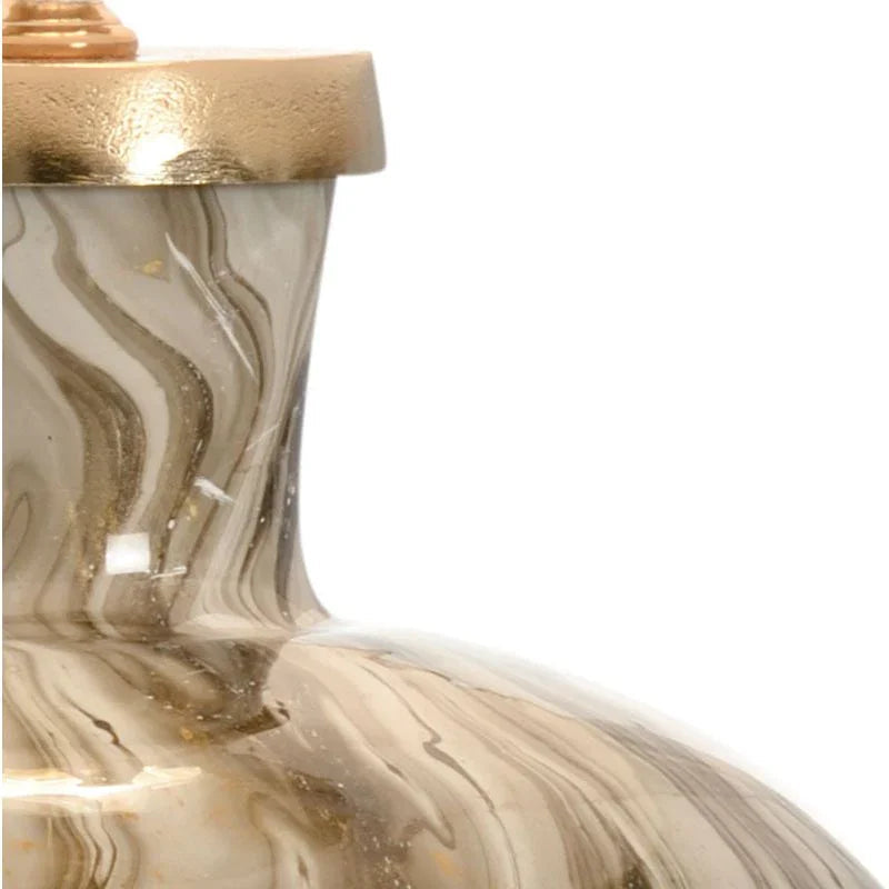 Calacatta Glass Made Gold Table Lamp - LOOMLAN - Wildwood - Table Lamps