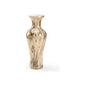 Calacatta Gold Marbled Patterned Glass Vase - LOOMLAN - Wildwood - Vases & Jars