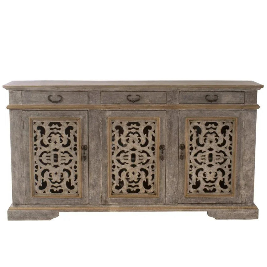 Calada Wooden Brown Buffet - LOOMLAN - Peninsula Home - Buffets