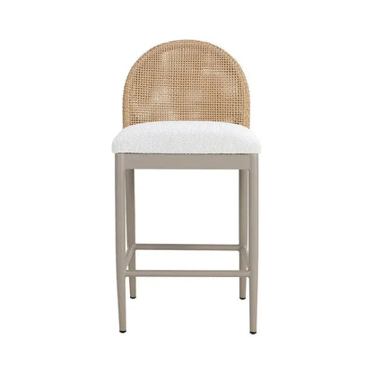 Calandri Fabric Outdoor Counter Stool - LOOMLAN - SUNPAN - Counter Stools