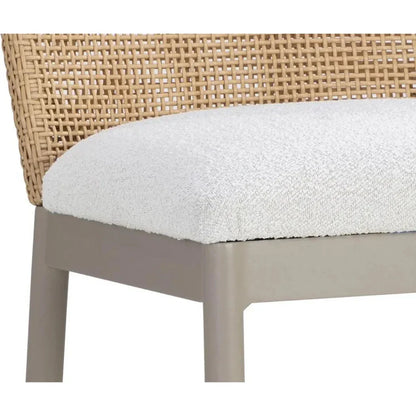 Calandri Fabric Outdoor Counter Stool - LOOMLAN - SUNPAN - Counter Stools