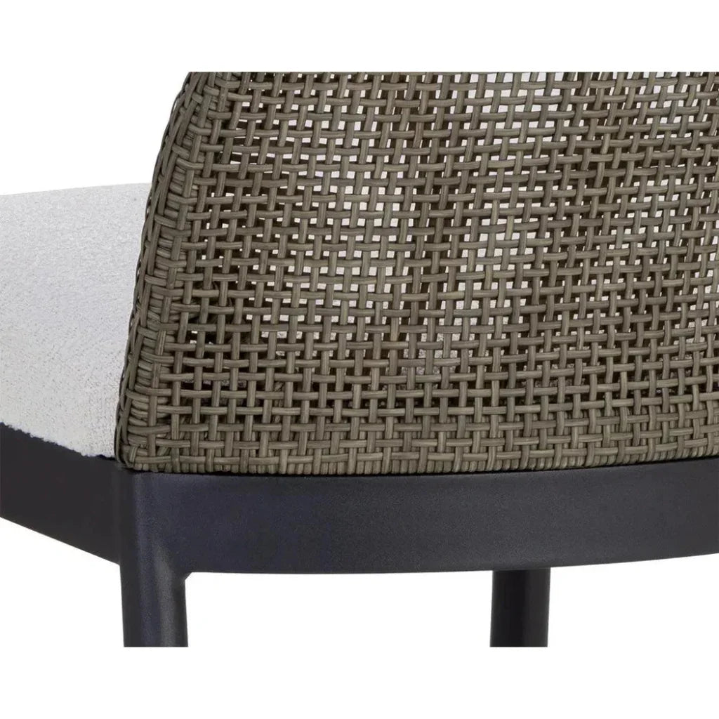 Calandri Fabric Outdoor Counter Stool - LOOMLAN - SUNPAN - Counter Stools