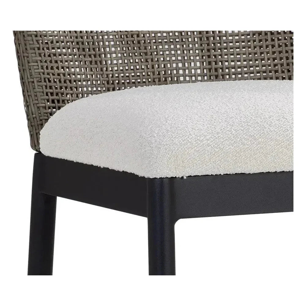 Calandri Fabric Outdoor Counter Stool - LOOMLAN - SUNPAN - Counter Stools