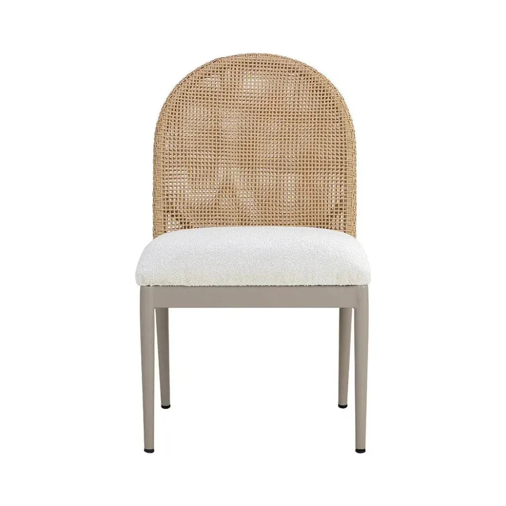 Calandri Fabric Outdoor Dining Chair 2PC-Outdoor Dining Chairs-SUNPAN-LOOMLAN
