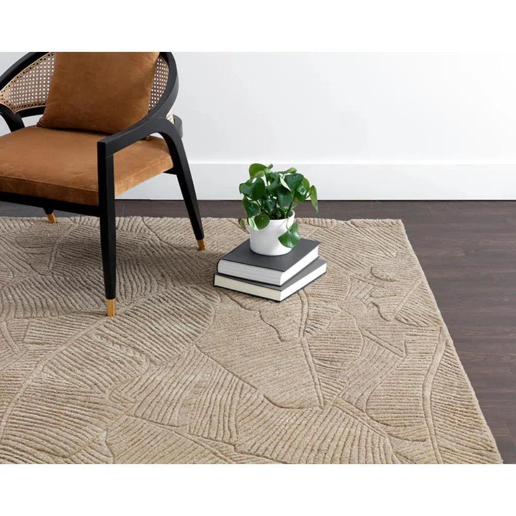 Calathea Hand - Tufted Viscose Rug - LOOMLAN - SUNPAN - Area Rugs
