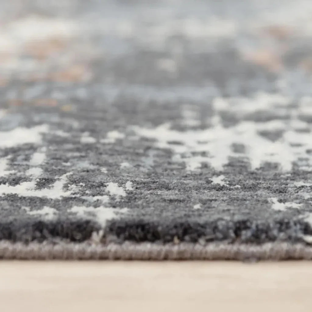 Cale Abstract Blue Large Area Rugs For Living Room - LOOMLAN - LOOMLAN - Area Rugs